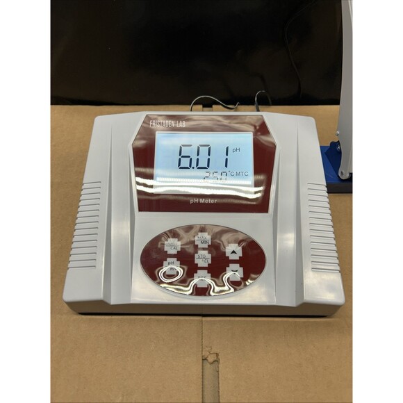 Fristaden Lab Benchtop Digital pH Meter Tester for Water High-Accuracy (0.01 pH) - Picture 5 of 8